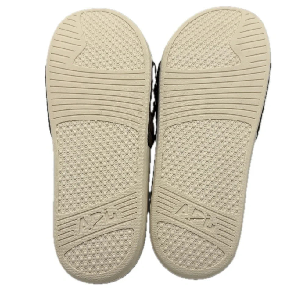 APL Lusso Slide Chocolate Leather/Cream Men's Size 9 Women's Size 10.5 EU 42 NEW